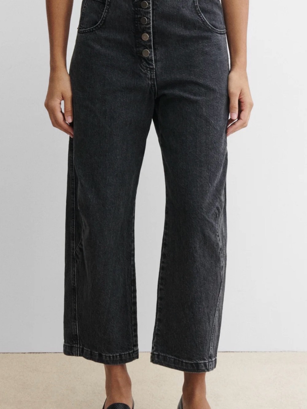 Rachel Comey Black Elkin Jeans Size 8